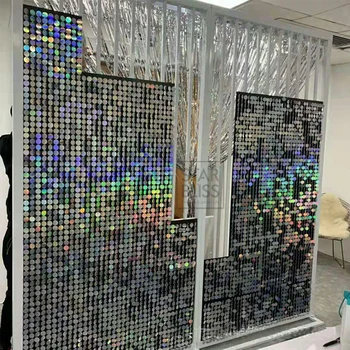 3D Sienas Uzlīmes kristāla pneimatiskās vizuļi 3D sienas panelis spogulis sienas auduma krāsas dzimšanas dienu, Kāzu svinības, fona sienas dekori