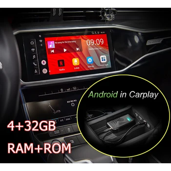 4+32GB Auto Audio / Video Izklaides AI Box Android CarPlay USB Box Universāla, lai Land Rover Skoda, Ford, AUDI BMW VW Maserati