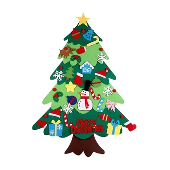 #40 Diy Ziemassvētku Eglīte, Kas Ar Rotas Bērniem Xmas Dāvanas Durvis, Sienas Karājas Ziemassvētku Rotājumi Mājās Navidad