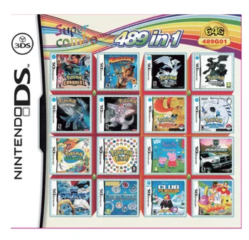 489 1 Pokemon a'bVideo Spēles Kāršu Spēle Apkopošana DS/3DS/2DS Konsoles