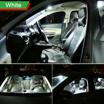 4gab Bez Kļūdām, Auto LED Gaismām, Interjera Dome Lasījumā Bagāžnieka Lampas Hyundai I30 2013 2016 Piederumi