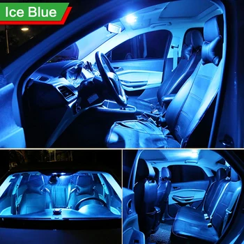 4gab Bez Kļūdām, Auto LED Gaismām, Interjera Dome Lasījumā Bagāžnieka Lampas Hyundai I30 2013 2016 Piederumi