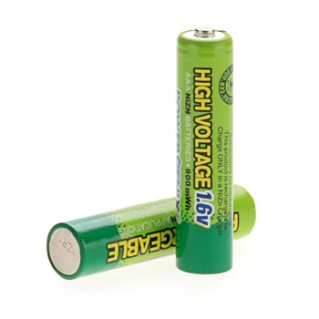 4gab PowerGenix 900mWh 1.6 V AAA NiZn Uzlādējamo Akumulatoru Augsta Powered Ni-Zn AAA Baterijas