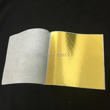 5 krāsas Bižutērija, zelta un sudraba lapiņām ,500sheets,un katra krāsa, 100 loksnes, labs dekoratīvo materiālu