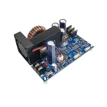50V 12A 600W Programmējamie CNC Solis uz leju Barošanas Modulis Konstanta Sprieguma LCD Digitālais Displejs Regulējams Jaudas Moduļa