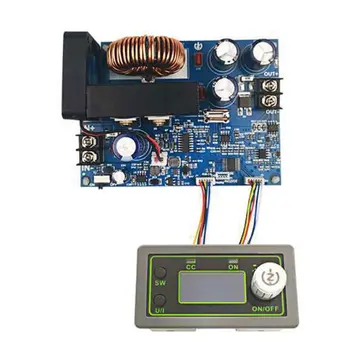 50V 12A 600W Programmējamie CNC Solis uz leju Barošanas Modulis Konstanta Sprieguma LCD Digitālais Displejs Regulējams Jaudas Moduļa