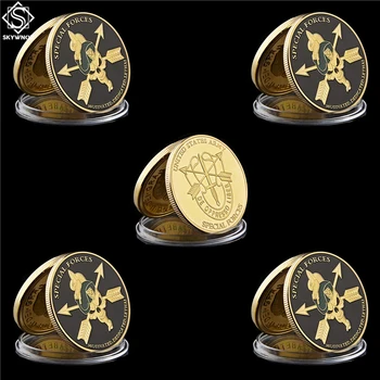 5GAB ASV Militāro Zaļās Beretes Īpašo Spēku Izaicinājums Monētas, kas ASV Brīvības Armijas Monētu Kolekcijas