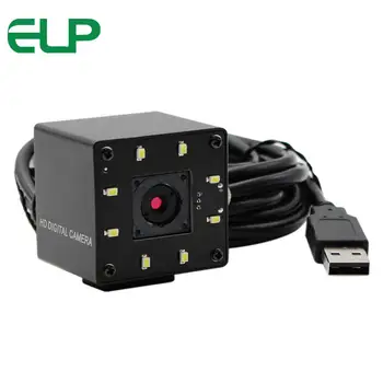 5MP augstas izšķirtspējas PC Webcam Mini Autofokusu, USB Kameru ar Baltām led Dienas/ Nakts vīzijas