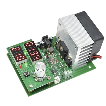 60W 30V 0-9.99 Nemainīgu Pašreizējo Elektronisko Slodzes LCD Digitālais Displejs Akumulatora uzlādes Mērītājs Tester ar Siltuma Izlietne, Ventilators