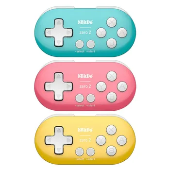 8 Bitdo Zero2 Bezvadu spēļu vadāmierīces Bluetooth Gamepad Para Mini portatīvo spēļu vadāmierīces Nintendo Slēdzis NS Windows, Macos Android