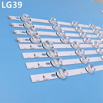 807mm LED Backlight Lampas sloksnes 8 led Par LG 39 collu TV 390HVJ01 lnnotek drt 3.0 39