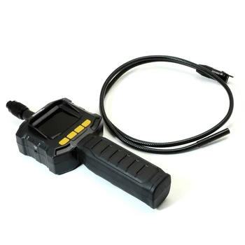 8mm Borescope Inspekcijas Kamera Ar 2,4 Collu TFT-LCD Krāsu Monitoru, Portatīvo-AV-Rokas-Endoskopu Kamera Elastīga Pagarināts Caurule