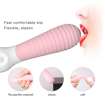 9 Ātrumu Svītrainām Spēcīgs Vibrators G-Spot Bullet Iesācējiem Klitora Stimulācija Pieaugušo Zāles, Seksa Rotaļlietas Sievietēm Dildo