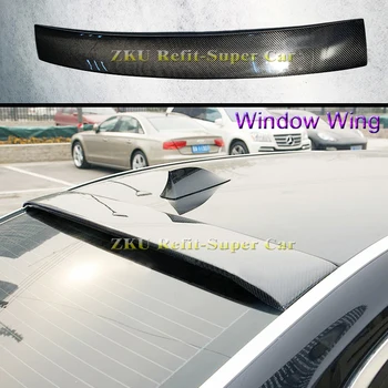 AC stila oglekļa šķiedras Aizmugures Bagāžnieka Jumta Lūpu Spoilers Logu Ārējie BMW 7 Sērijas F01 F02