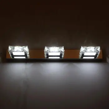 AC110-240V LED Spogulis Gaismas Mūsdienu Kosmētikas kristāla Sienas Lampas Vannas istaba Luminaria iedomība lampas luces tocador maquillaje coiffeuse