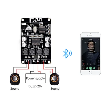 AIYIMA TPA3110 Bluetooth Audio Jaudas Pastiprinātāju Valdes 2x15W 2.0 Kanāls Digital Stereo Pastiprinātājs DIY Bluetooth Skaļruni, Mini Amp