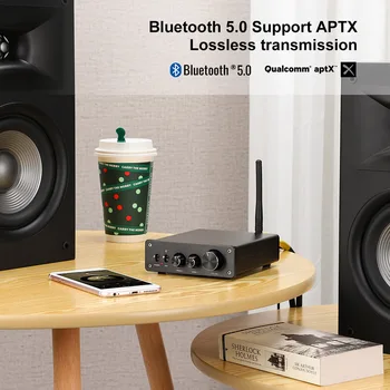 AIYIMA TPA3255 5.0 Bluetooth Skaņas Pastiprinātājs 325W QCC3008 APTX Stereo AUX Audio Amp Jaudas Pastiprinātāji Mājas Kinozāles Sistēma Amp