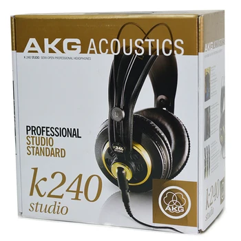 AKG K240S Profesionālo Monitoru Austiņas K240 Studio Vadu Hifi Austiņas Mūzikas Tīra Skaņas Austiņas par DJ Ierakstīšanas/PC Spēles