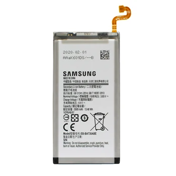 Akumulators Samsung Galaxy A8+ A8 Plus 2018 SM-A730F A730F/DS 3500mAh EB-BA730ABE Oriģinālā Tālrunis Augstas Kvalitātes Batteria +Instrumenti