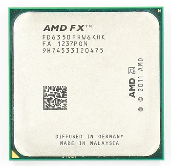 AMD FX 6350 3.9 GHz Sešu Kodolu CPU Procesors FD6350FRW6KHK Socket AM3+