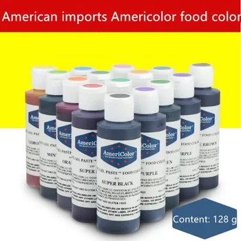 Amerikāņu imports Americolor savienojums krāsviela krējuma karamele cepumi cepums krējuma kūku cepšanas izejvielas lielu bottled128g