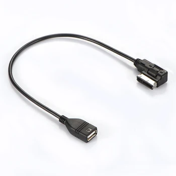 AMI MMI MDI uz USB Female Audio Kabeļi, Datu Sinhronizācijas, Uzlādes Adapteri Auto Mūzikas Kabeļa Adapteris Līnijas