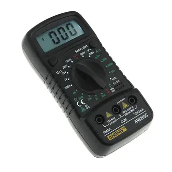 AN8205C Digitālo Rokas Multimetrs Portatīvo AC/DC Voltmetrs DC Ammeter Termometrs Temperatūras Testeri Bez Lieta #20