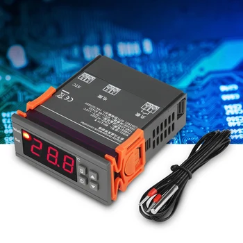 ANENG MH1210W Digitālais Temperatūras regulators 90-250V 10A 220V Termostata Regulators Ar Sensoru -50~110.C Apkures, Dzesēšanas Kontrole