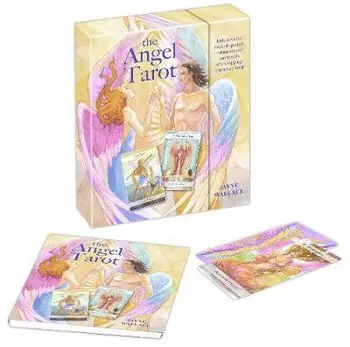 Angel Tarot : Ietilpst Pilns Klājs 78 Speciāli Pasūtīja Tarot Kartes un 64-Lapa Ilustrēto Grāmatu