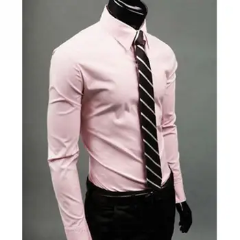 Angļu stilā biznesa krekls, kas piemērots vīriešu garām piedurknēm, augstas kvalitātes kokvilnas novājēšanu ikdienas valkāšanai,kas piemērots vīriešu krekli