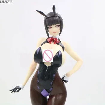 Anime 32cm Q-Seši Bunny Meitenes Izayoi Erika Mīksta struktūra Sexy PVC Rīcības Attēls Kolekcionējamus Modelis Rotaļlietas Dzimtā T2 Mākslas meitene Tony Dāvanu