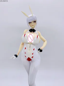 Anime 32cm Q-Seši Bunny Meitenes Izayoi Erika Mīksta struktūra Sexy PVC Rīcības Attēls Kolekcionējamus Modelis Rotaļlietas Dzimtā T2 Mākslas meitene Tony Dāvanu