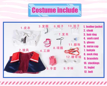 Anime! Azur Joslu Persijs Māsa Ādas Svešs Darba Laika Kaujas Uzvalku, Sexy Vienādu Cosplay Tērpu Halloween Apģērbs Bezmaksas Piegāde