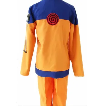 Anime Naruto Uzumaki Naruto Cosplay Kostīmu Pirmās Paaudzes Unisex Tērpu Halloween