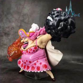 Anime Viens Gabals Charlotte Linlin Big Mamma Darbības Rādītāji GK Četri Imperatori Modelis Rotaļlietas 15cm