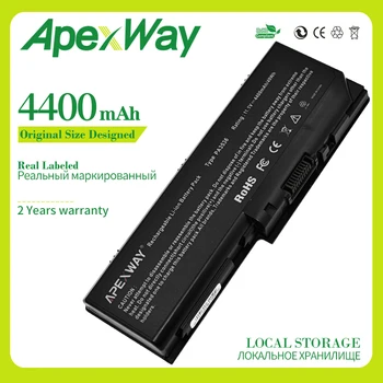 Apexway 4400mAh 10.8 v klēpjdatoru akumulatoru Toshiba PA3536U-1BRS PA3537U-1BAS PA3537U-1BRS Satellite L350 P200 P205 P300 X200