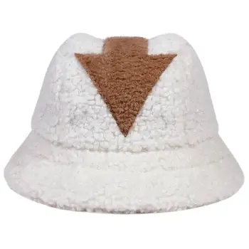Appa spaiņa cepuri, Jēra vilnas cepure ziemā silts Zvejas Caps Mākslīgās Kažokādas Bultiņas Simbols Drukāts no Spaiņa Cepuri Vīrieši Sievietes gaita Dzīvoklis Cepures