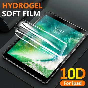 Apple iPad Pro Air3 10.5 11 12.9 collu Rūdīts Hidrogelu filmu Ekrāna Aizsargs, lai ipad 7. 10.2 collu Ekrāna aizsargs Filmu
