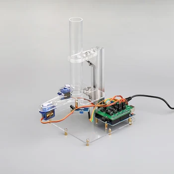 Arduino DIY Krāsu Kārtotāja,Melnas un baltas šaha figūras, šķirošana,arduino mācību komplektu,CILMES izglītības robots