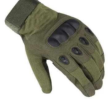 Armija Gear Tactical Cimdi Vīriešiem Pilna Pirkstu SWAT Kaujas Oglekļa Apvalks, Anti-skid Airsoft Peintbola Cimdi
