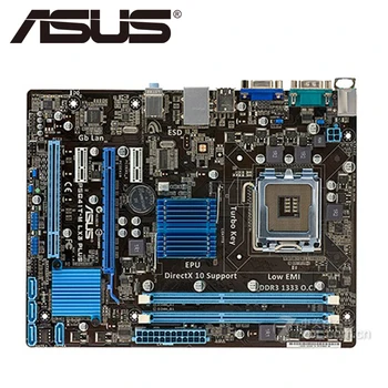 Asus P5G41T-M LX3 Plus Desktop Mātesplatē G41 Socket LGA 775 Q8200 Q8300 DDR3 8G u ATX UEFI BIOS Sākotnējā Mainboard Pārdošanā