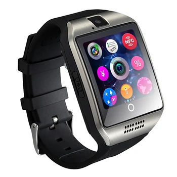 Atbalsta 2G GSM SIM Karti Smart Watch Audio Kameras Fitnesa Tracker Smartwatch Android, iOS Mobilo Telefonu Bluetooth Smart Pulksteņi