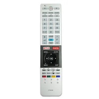 Augstas Kvalitātes JAUNU Oriģinālu Balss Tālvadības CT-8536 TOSHIBA 4K HD Smart TV ar Netflix Google Play Funkcijas Kontrolieris