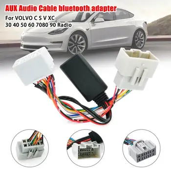 Auto Audio Uztvērēju AUX Bluetooth Adapteri, Volvo C30, C70 S40 S60 S70 S80 V40 V50 V70 XC70 Uztvērējs Adapteri
