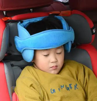 Auto Bērnu miega anti-sadursmes galvas stiprinājuma josta Bērnu, bērnu Auto sēdeklīši Pagalvi Miega Regulējams Autonoma Kokvilnas Josta