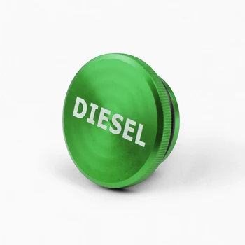 Auto Daļas Modifikācija Degvielas Tvertnes Vāciņu, Alumīnija Sakausējumu, Eļļas Vāciņu Zaļā Gadījumā Dodge Ram 2500 3500 2013-2018