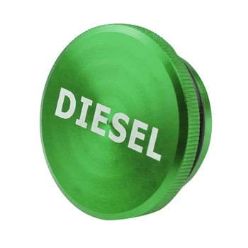 Auto Daļas Modifikācija Degvielas Tvertnes Vāciņu, Alumīnija Sakausējumu, Eļļas Vāciņu Zaļā Gadījumā Dodge Ram 2500 3500 2013-2018