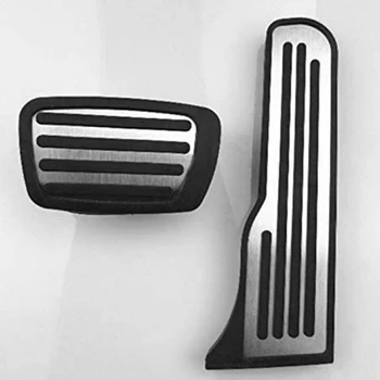 Auto Gāzes Degvielas Bremžu Pedāli Pad Cover Apdare Gadījumā Chevrolet Camaro HSV Camaro 2016 2017 2018