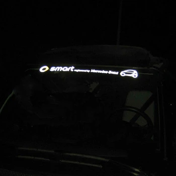 Auto Piederumi Priekšējā Vējstikla Uzlīmes Un Decal Par Smart Fortwo Forfour Sharpread Forstars Forvision ED