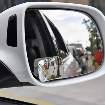 Auto Spoguļi HD Apmalēm Maza, Apaļa Spoguļa Regulēšana Blind Spot Spogulis, Platleņķa Lēca Atpakaļskata Spogulī, Auto Rezerves Daļas